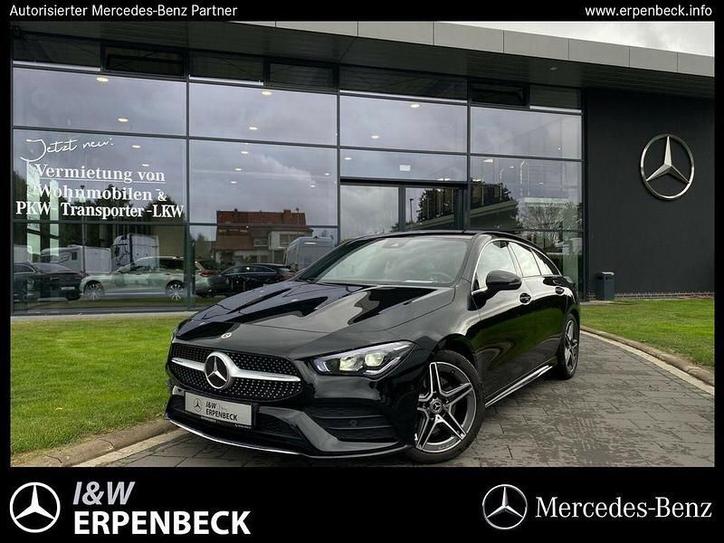 Nachtschwarz Gebraucht 2021 Mercedes CLA200 Shooting Brake AMG Kombi | 29.900 € (Etwas zu teuer) - Bild 1/4