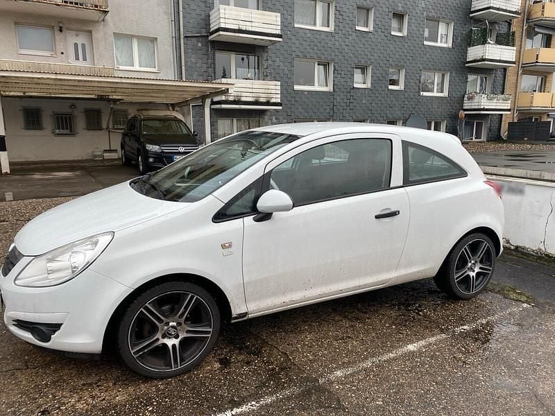 Gebraucht Opel Corsa 80 PS (58 kW) 2009 Weiß Kleinwagen