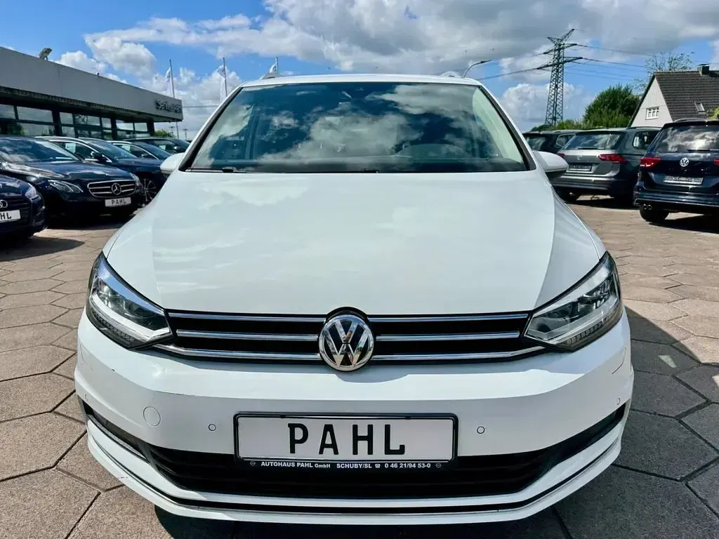 Gebraucht VW Touran Join 150 PS (110 kW) 2018 Weiß Van / Kleinbus