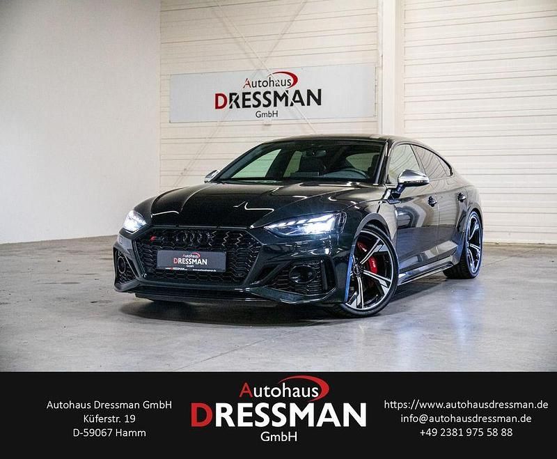Mythosschwarz metallic Gebraucht 2022 Audi RS5 Sportback Sport Limousine | 70.480 € (Fairer Preis) - Bild 1/4