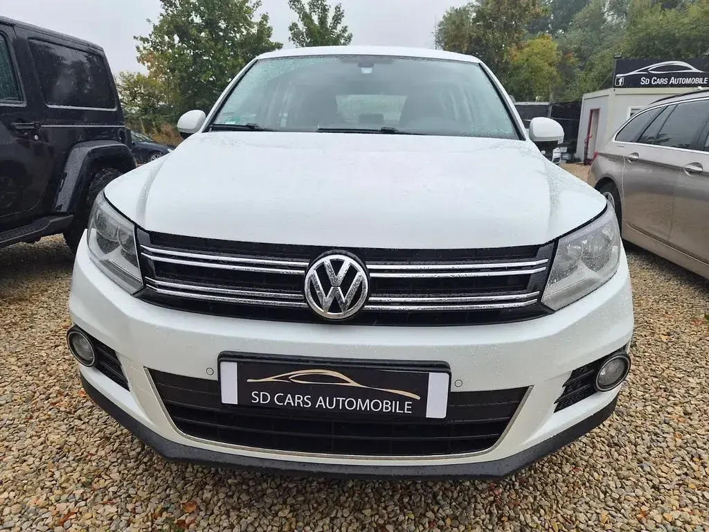 Gebraucht VW Tiguan Trendline 122 PS (89 kW) 2014 Weiß SUV