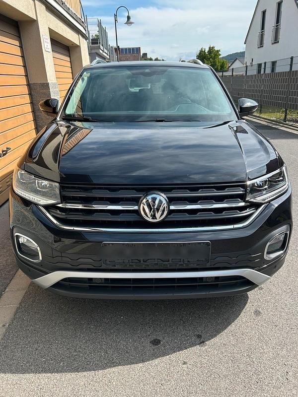 Schwarz Gebraucht 2019 VW T-Cross Style SUV | 13.650 € (Guter Preis) - Bild 1/4