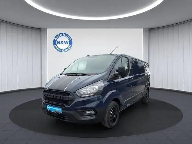 Usata Ford Transit Custom 105 CV (77 kW) 2021 Blu Monovolume