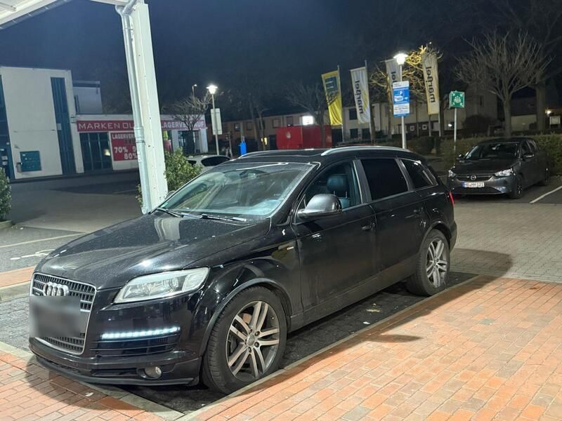 Schwarz Gebraucht 2008 Audi Q7 S-Line SUV | 11.500 € (Teuer) - Bild 1/4