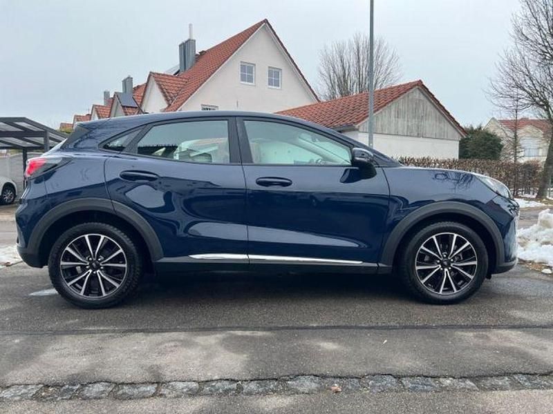 Blazer blue Gebraucht 2022 Ford Puma Titanium SUV | 15.800 € (Superpreis) - Bild 1/4