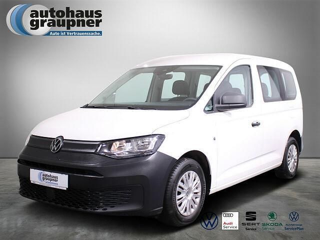 Gebraucht VW Caddy Basis 102 PS (75 kW) 2022 Weiss / candy weiss Van / Kleinbus