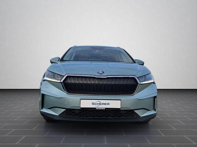 Gebraucht Skoda Enyaq iV ecoSuite 150 kW (204 PS) 2021 Arcticsilber metallic (metallic) SUV