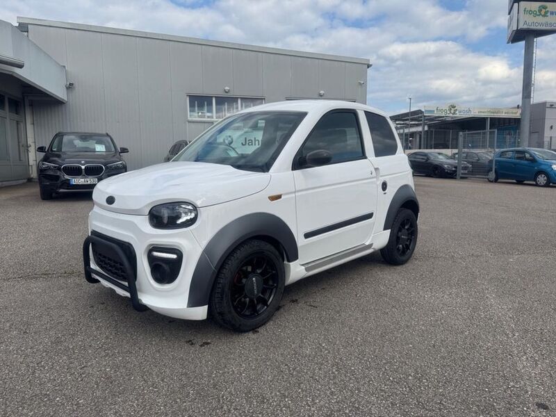 Gletscherweiss (weiss) Gebraucht 2021 Microcar M.Go Kleinwagen | 10.700 € (Fairer Preis) - Bild 1/4
