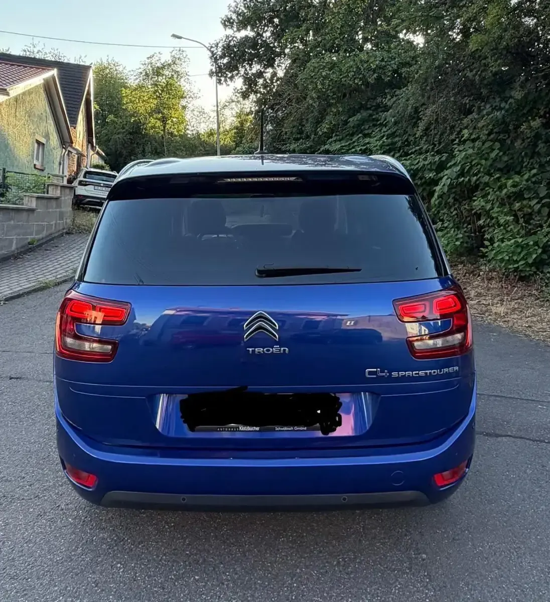 Gebraucht Citroën C4 SpaceTourer 120 PS (88 kW) 2018 Blau Van / Kleinbus