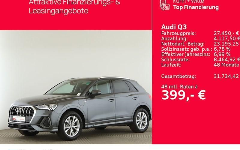 Gebraucht Audi Q3 S-Line 245 PS (180 kW) 2022 Grau SUV