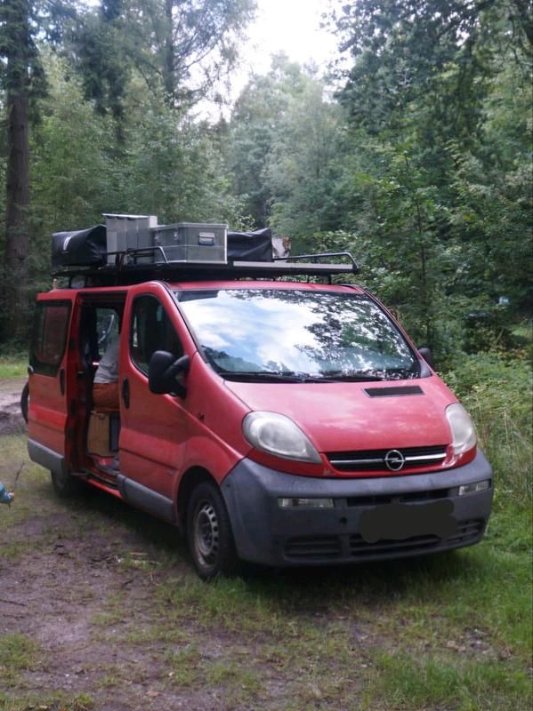 Gebraucht Opel Vivaro 82 PS (60 kW) 2001 Rot Van / Kleinbus