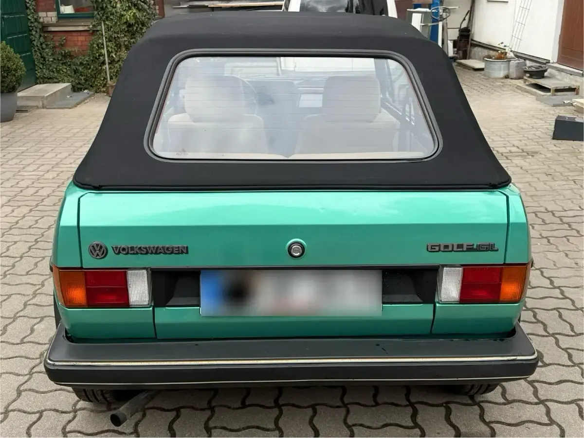 Gebraucht VW Golf Cabriolet 75 PS (55 kW) 1984 Grün Cabrio