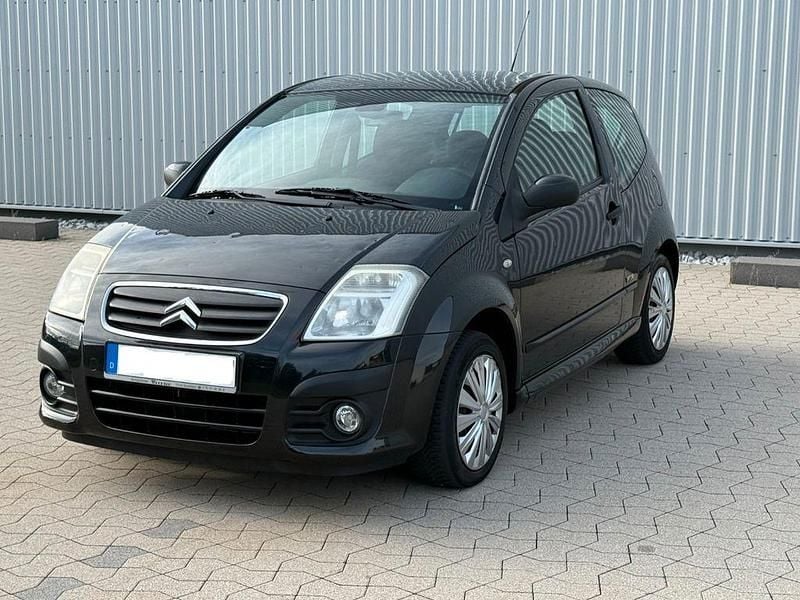 Schwarz Gebraucht 2009 Citroën C2 VTR Sport Kleinwagen | 1.699 € (Guter Preis) - Bild 1/4
