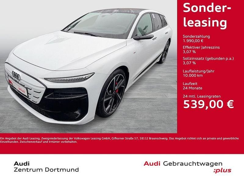 Weiß Gebraucht 2025 Audi A6 e-tron S-Line Kombi | 68.322 € (Superpreis) - Bild 1/3