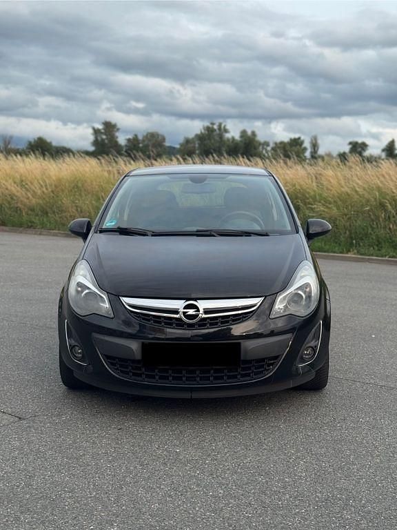 Gebraucht Opel Corsa Selection 69 PS (50 kW) 2011 Schwarz Kleinwagen