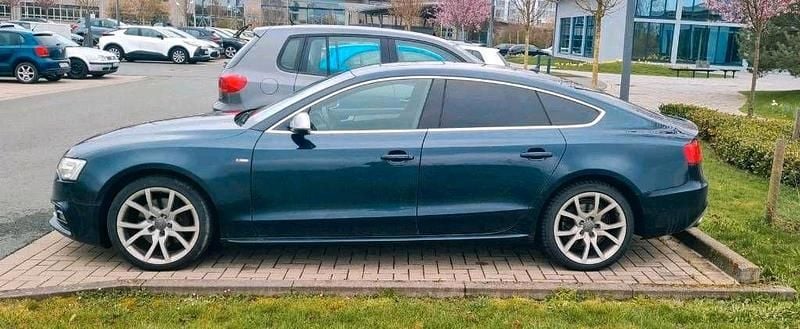 Second-hand Audi A5 S-Line 245 CP (180 kW) 2014 Albastru Coupe