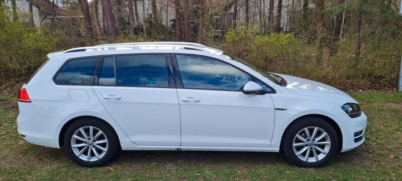 Weiß Gebraucht 2015 VW Golf VII LOUNGE Kombi | 9.999 € (Superpreis) - Bild 1/4