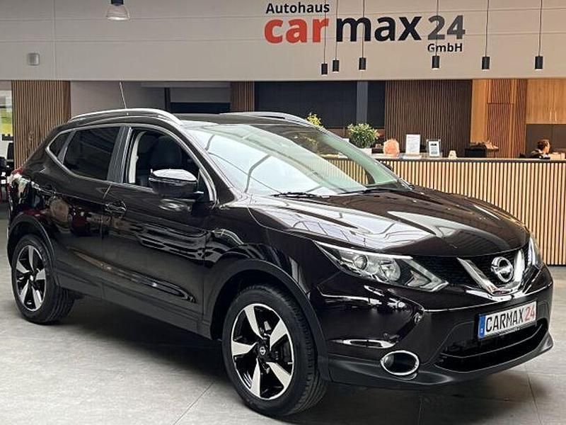 Violet Gebraucht 2015 Nissan Qashqai Tekna SUV | 9.940 € (Guter Preis) - Bild 1/3