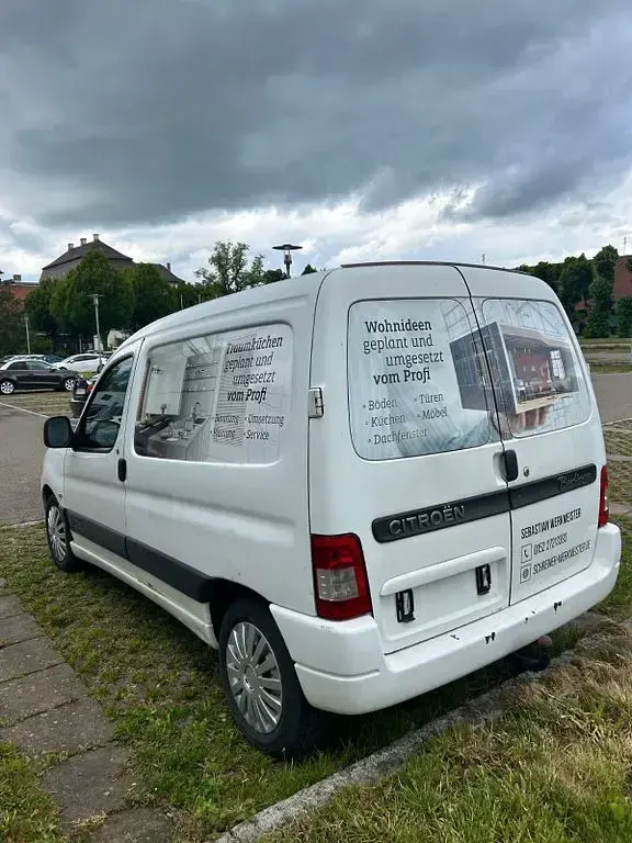 Gebraucht Citroën Berlingo Style 90 PS (66 kW) 2007 Weiß Van / Kleinbus