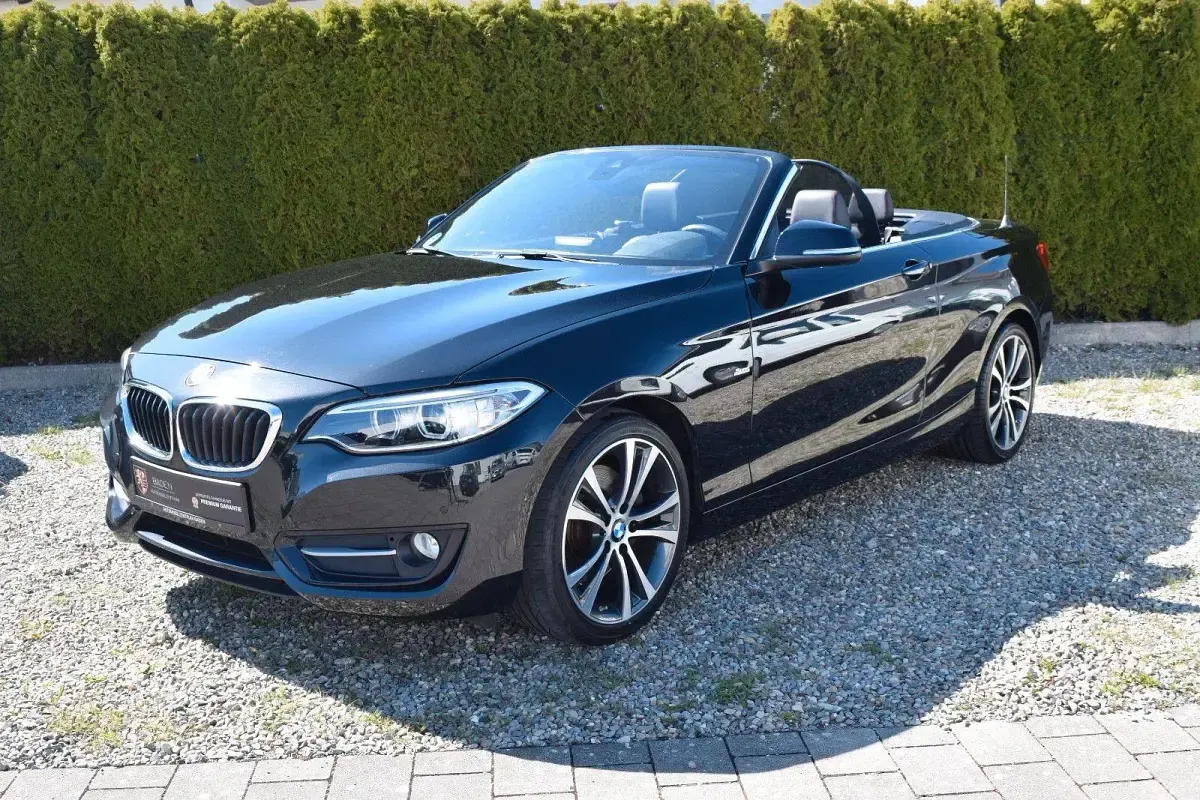 Gebraucht BMW 228 Sport Line 245 PS (180 kW) 2016 Schwarz Cabrio
