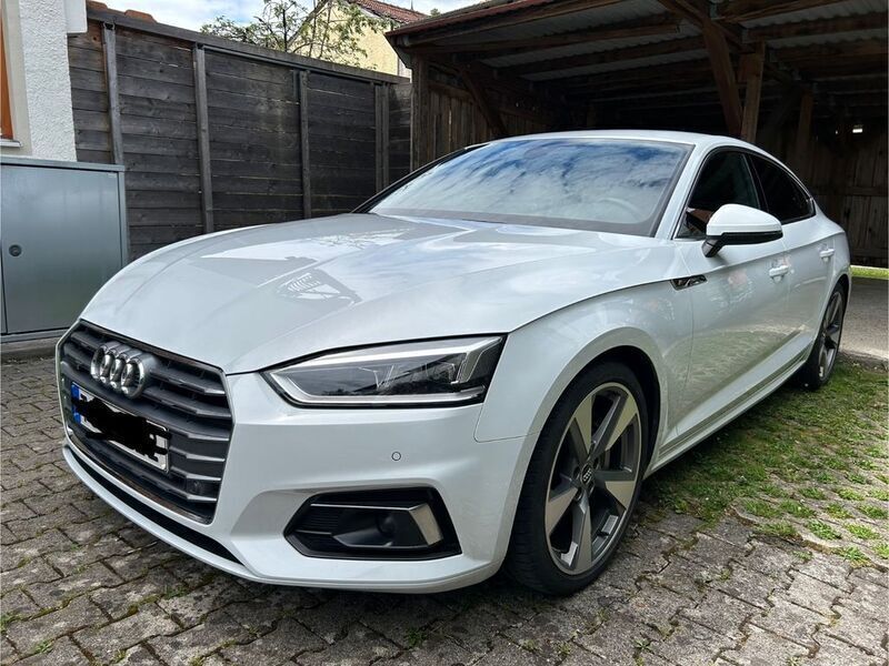 Weiß Gebraucht 2019 Audi A5 S-Line Coupé | 28.900 € (Superpreis) - Bild 1/4