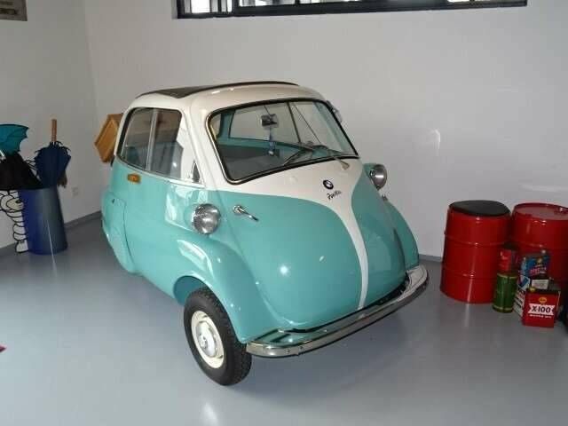 Blau Gebraucht 1958 BMW Isetta 250 Coupé | 25.900 € - Bild 1/4
