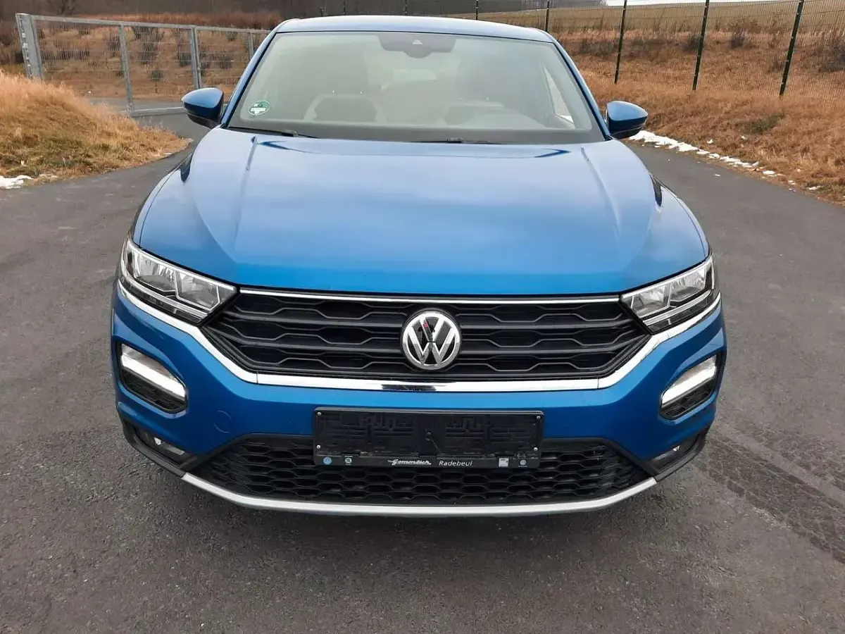 Używany VW T-Roc 150 KM (110 kW) 2018 Niebieski SUV