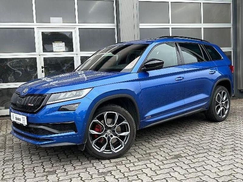 Raceblau Gebraucht 2020 Skoda Kodiaq RS SUV | 25.990 € (Guter Preis) - Bild 1/4