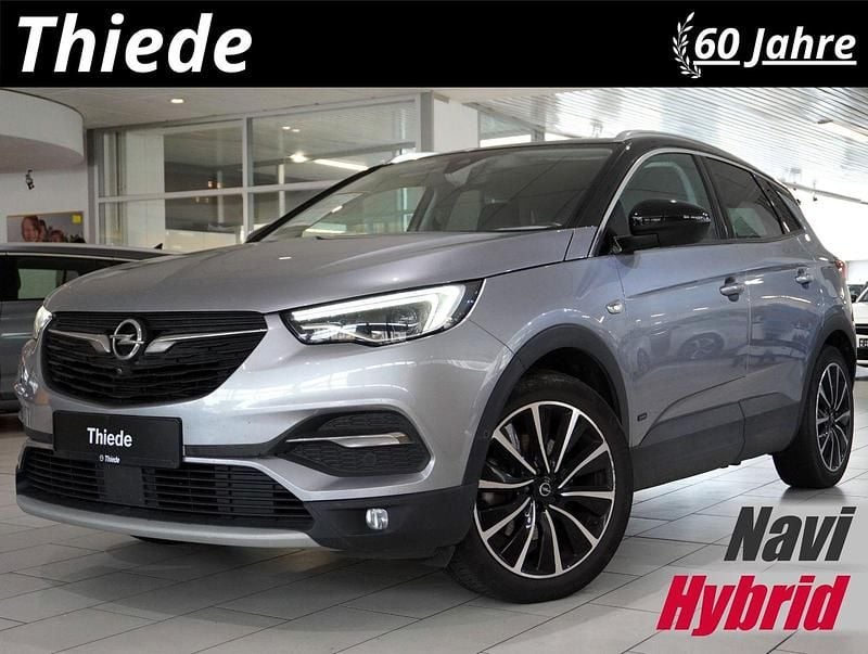 Quarzgrau metallic Gebraucht 2021 Opel Grandland X Ultimate SUV | 15.600 € (Superpreis) - Bild 1/3