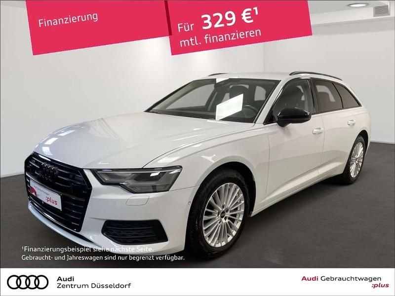 Gletscherweiß metallic Gebraucht 2022 Audi A6 Business Kombi | 28.490 € (Superpreis) - Bild 1/2