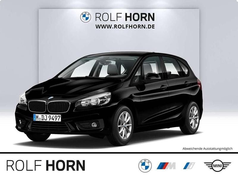 Uni schwarz Gebraucht 2018 BMW 220 Active Tourer Advantage Van / Kleinbus | 16.160 € (Guter Preis) - Bild 1/4