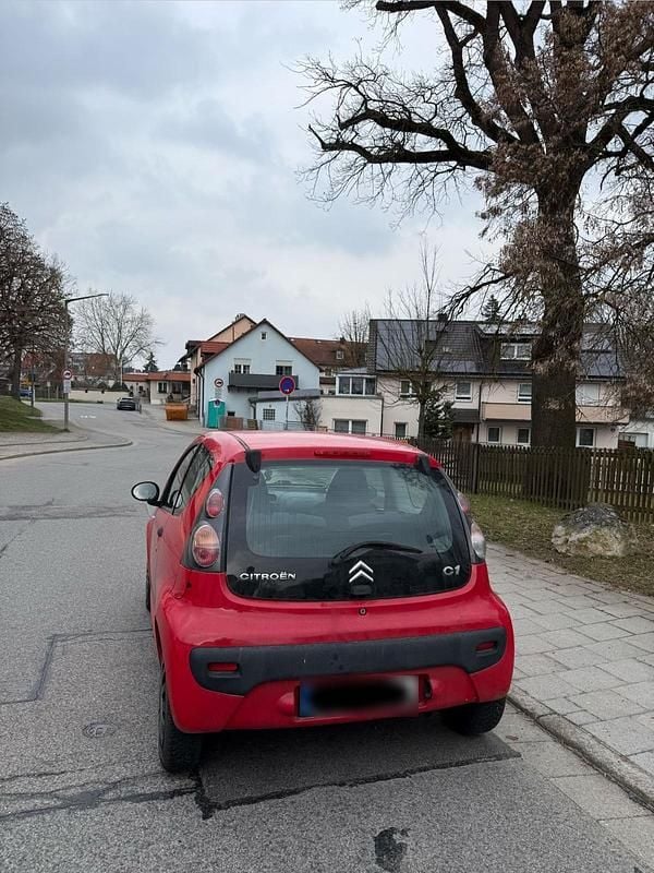Gebraucht Citroën C1 68 PS (50 kW) 2010 Rot Kleinwagen