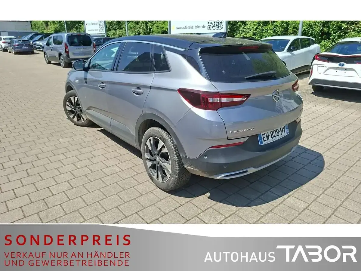 Gebraucht Opel Grandland X Business 120 PS (88 kW) 2018 Kontrast grau/quarz silber SUV