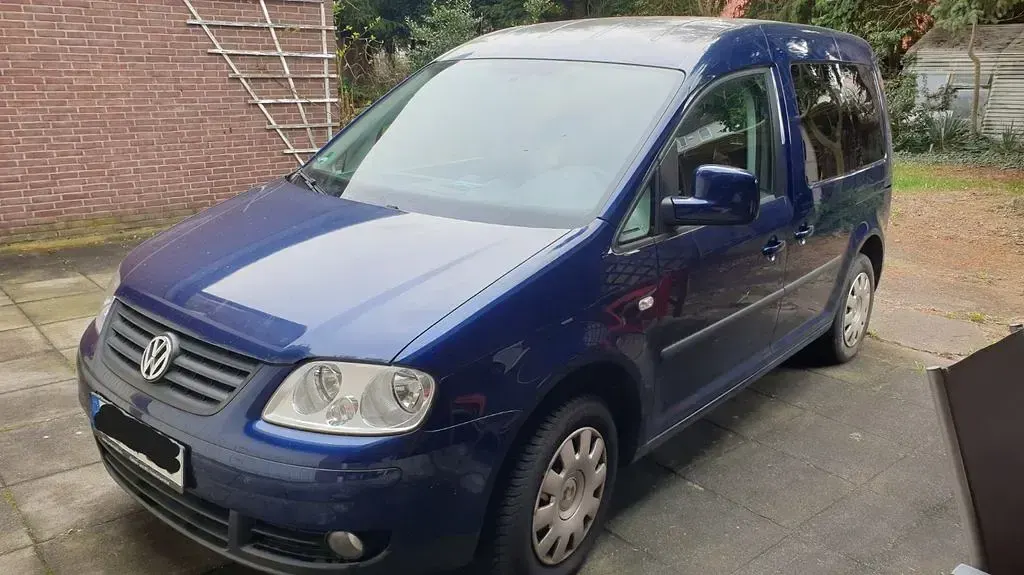 Gebraucht VW Caddy Life 109 PS (80 kW) 2007 Blau Van / Kleinbus