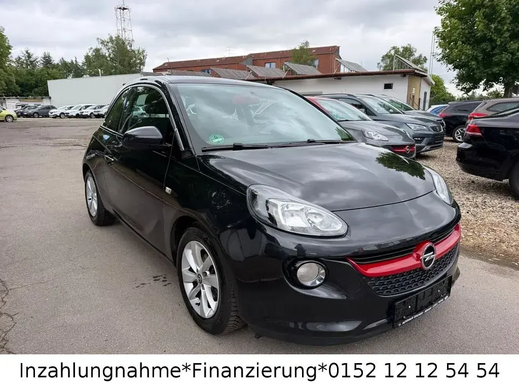 Gebraucht Opel Adam Glam 69 PS (50 kW) 2014 Schwarz Kleinwagen