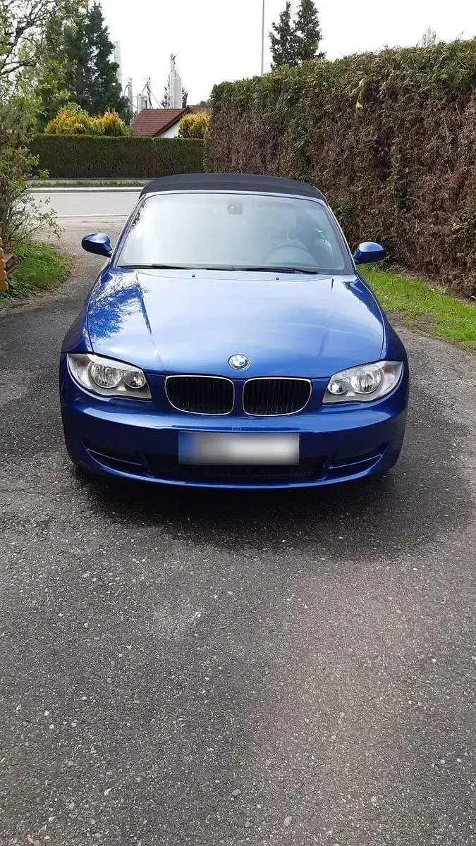 Gebraucht BMW 128 234 PS (172 kW) 2008 Blau Cabrio