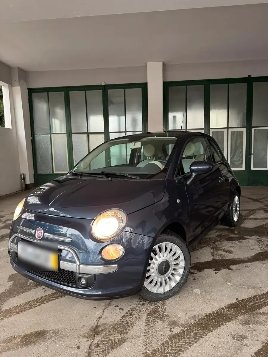 Gebraucht Fiat 500 69 PS (50 kW) 2008 Blau Kleinwagen