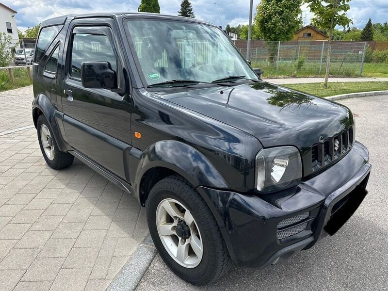 Schwarz Gebraucht 2006 Suzuki Jimny Club SUV | 3.999 € - Bild 1/4