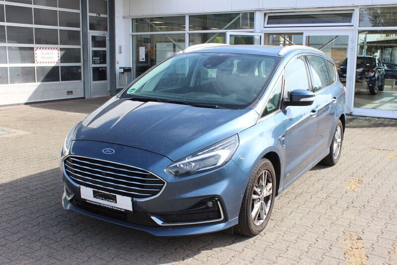 Blau Gebraucht 2020 Ford S-MAX Titanium Van / Kleinbus | 13.990 € (Fairer Preis) - Bild 1/4