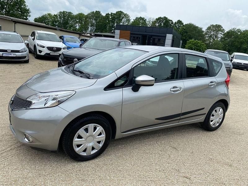 Second-hand Nissan Note Acenta 98 CP (72 kW) 2014 Argintiu Monovolum
