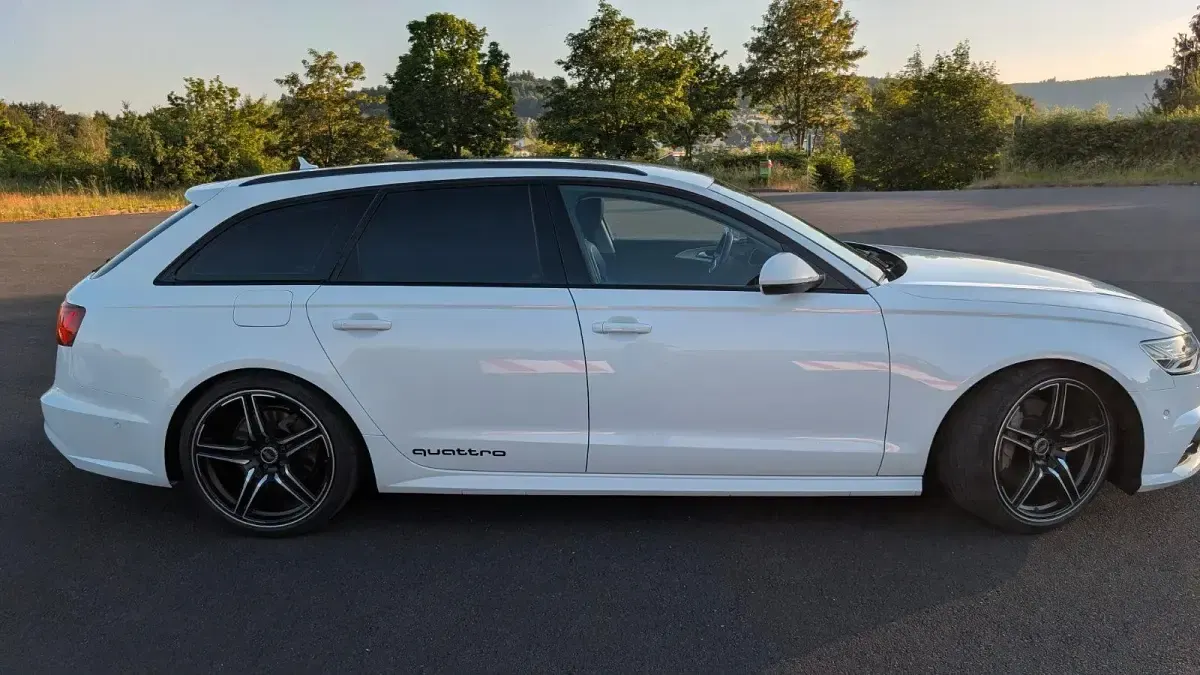 Gebraucht Audi A6 252 PS (185 kW) 2018 Weiß Kombi