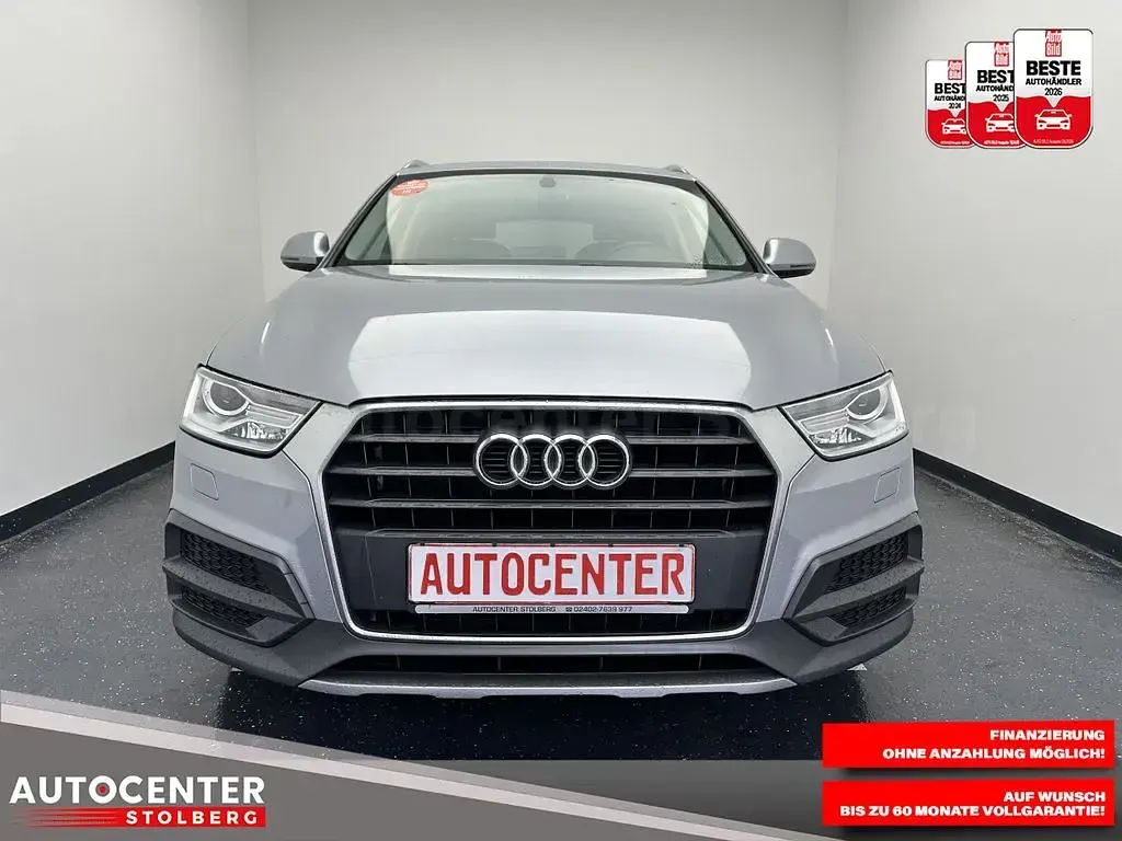 Gebraucht Audi Q3 Design 125 PS (91 kW) 2018 Silber SUV