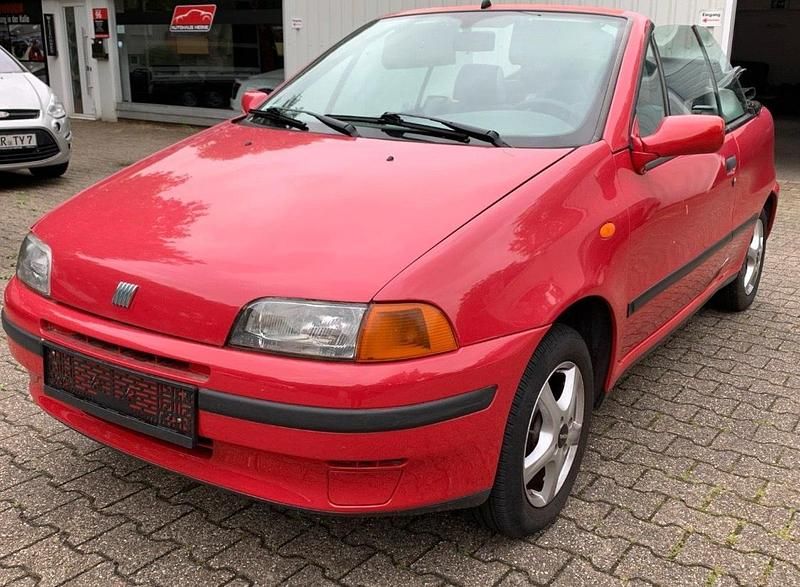 Rot Gebraucht 1995 Fiat Punto Cabriolet Cabrio | 950 € - Bild 1/4