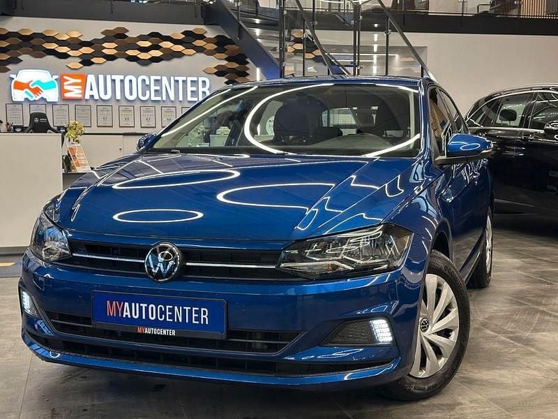 Blau Gebraucht 2021 VW Polo Comfortline Limousine | 11.490 € (Guter Preis) - Bild 1/4