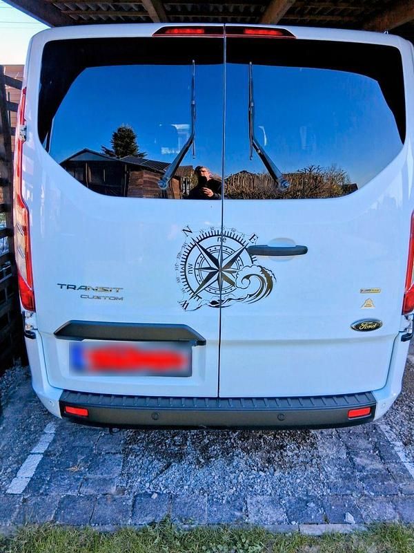 Usata Ford Transit Custom 131 CV (96 kW) 2018 Bianco Monovolume