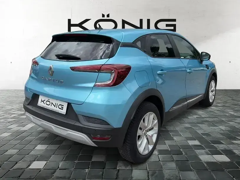 Gebraucht Renault Captur Experience 91 PS (66 kW) 2021 Aquamarin blau metallic SUV