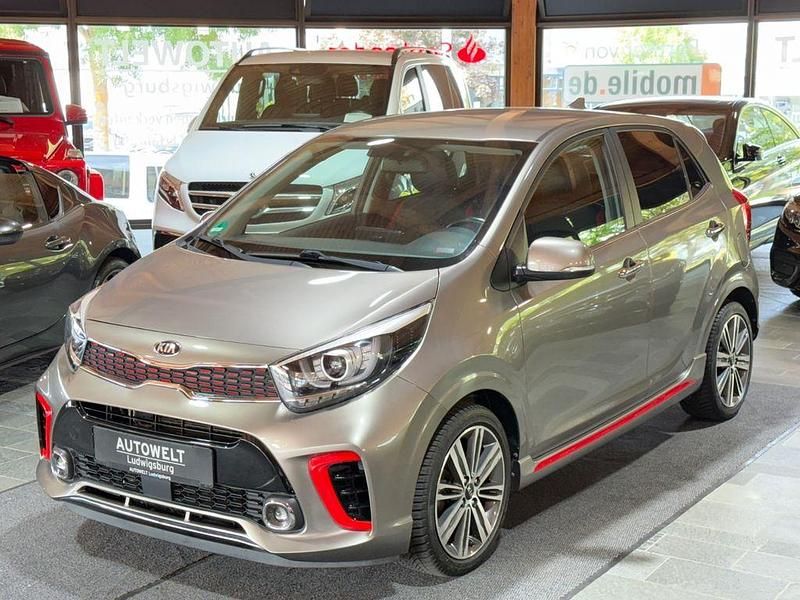 Silber Gebraucht 2019 Kia Picanto GT-Line Kleinwagen | 11.988 € (Fairer Preis) - Bild 1/4