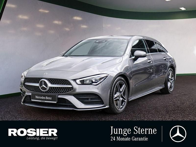 Grau Gebraucht 2022 Mercedes CLA200 Shooting Brake AMG Kombi | 26.870 € (Guter Preis) - Bild 1/4
