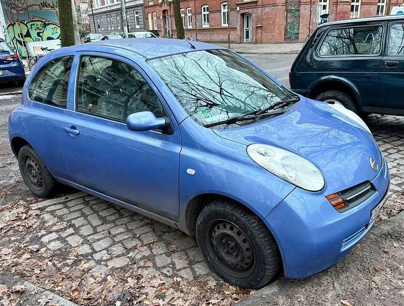 Gebraucht Nissan Micra 80 PS (58 kW) 2004 Blau Kleinwagen