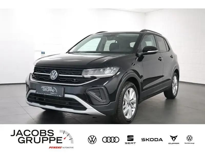 Schwarz Gebraucht 2024 VW T-Cross Life SUV | 21.440 € (Superpreis) - Bild 1/4